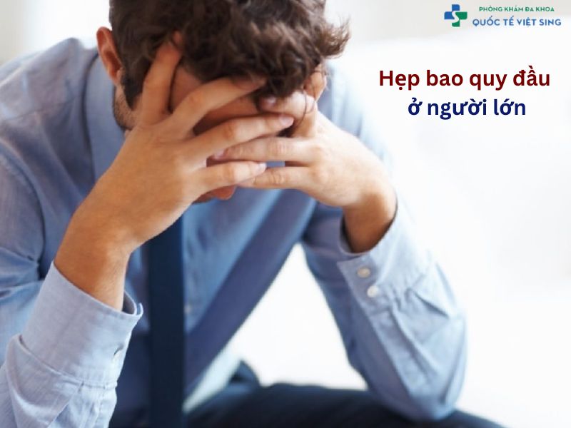 Hẹp bao quy đầu ở người lớn