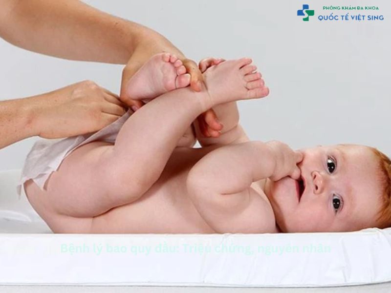bảo vệ vùng kín với trẻ em nam chưa đóng bao quy đầu
